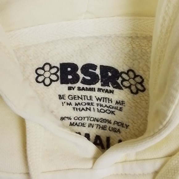 NIP REVOLVE BSR Samii Ryan Isn't it Lovely Hoodie Size Small in Yellow - Picture 4 of 10